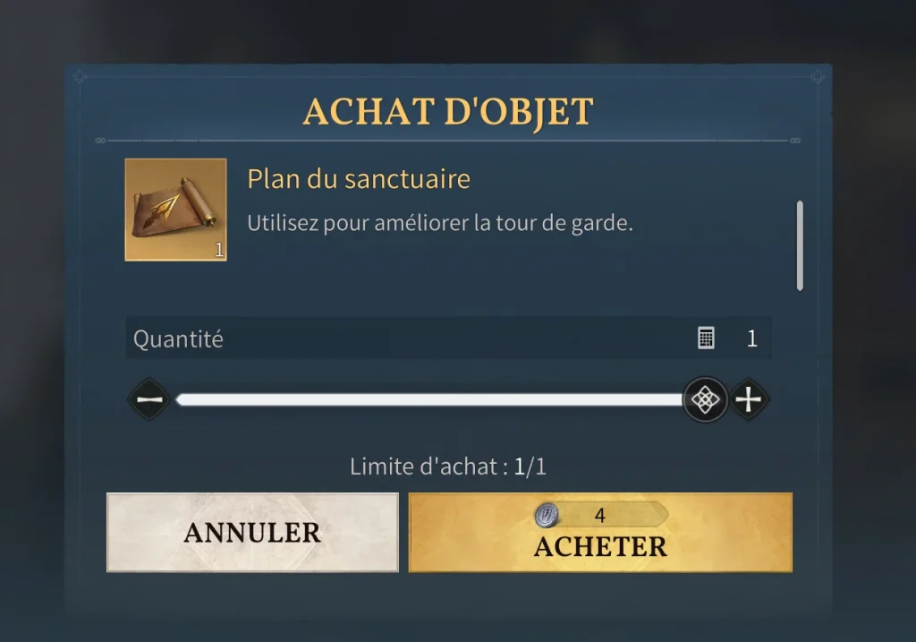 Plan du sanctuaire dans Age Of Empires Mobile.