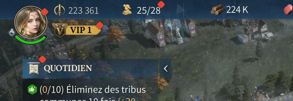 Le nombre de villageois dans Age Of Empires Mobile.